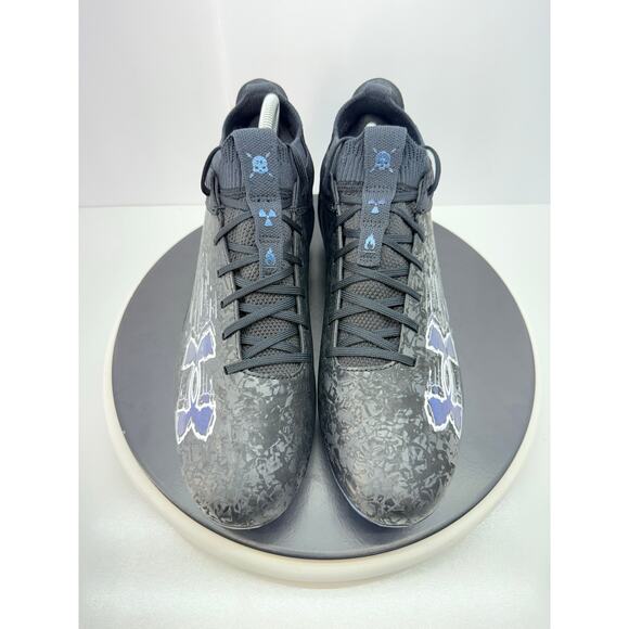 Under Armour Blur 2 MC Mens 16 Suede Black Mod Grey Football‎ Cleats 3027978-001 main image 7